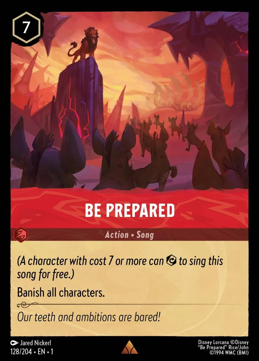 Be Prepared · The First Chapter 128/204