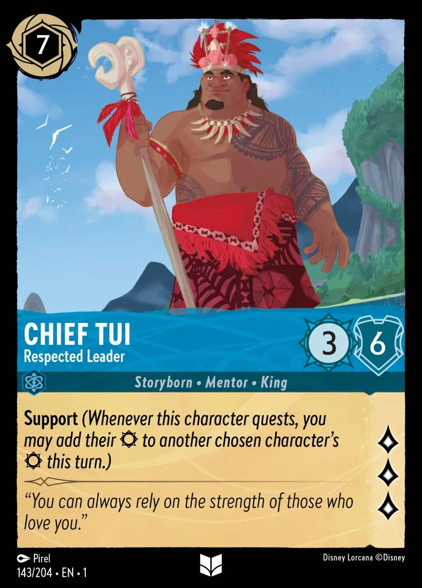 Chief Tui - Respected Leader · The First Chapter 143/204
