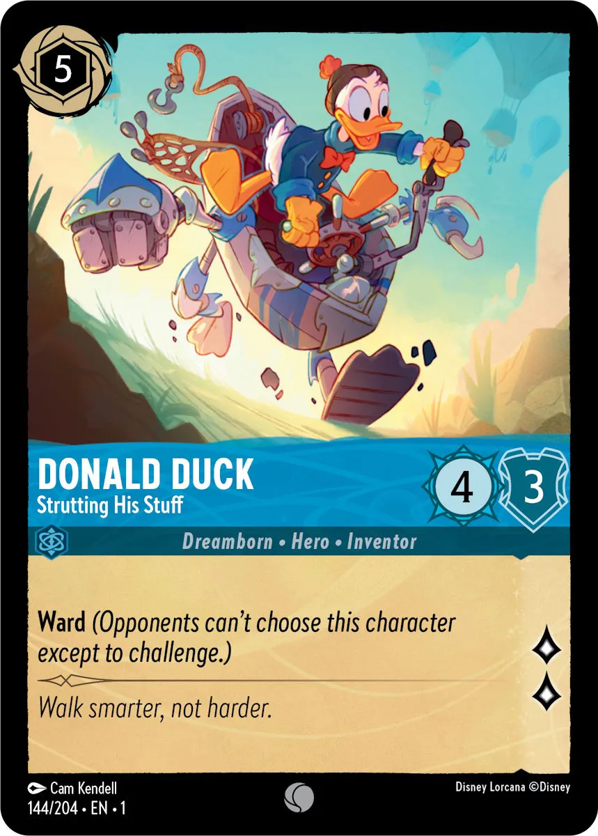 Donald Duck - Strutting His Stuff · The First Chapter 144/204