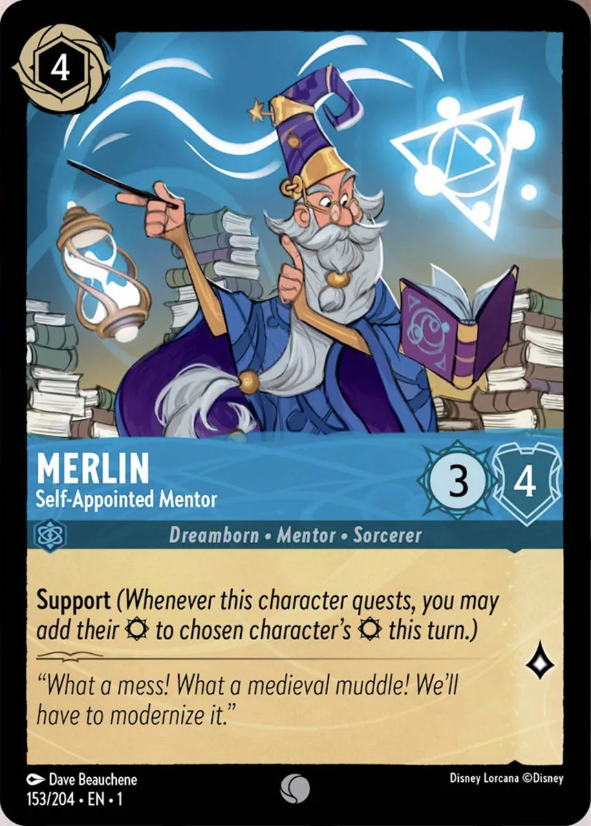 Merlin - Self-Appointed Mentor · The First Chapter 153/204