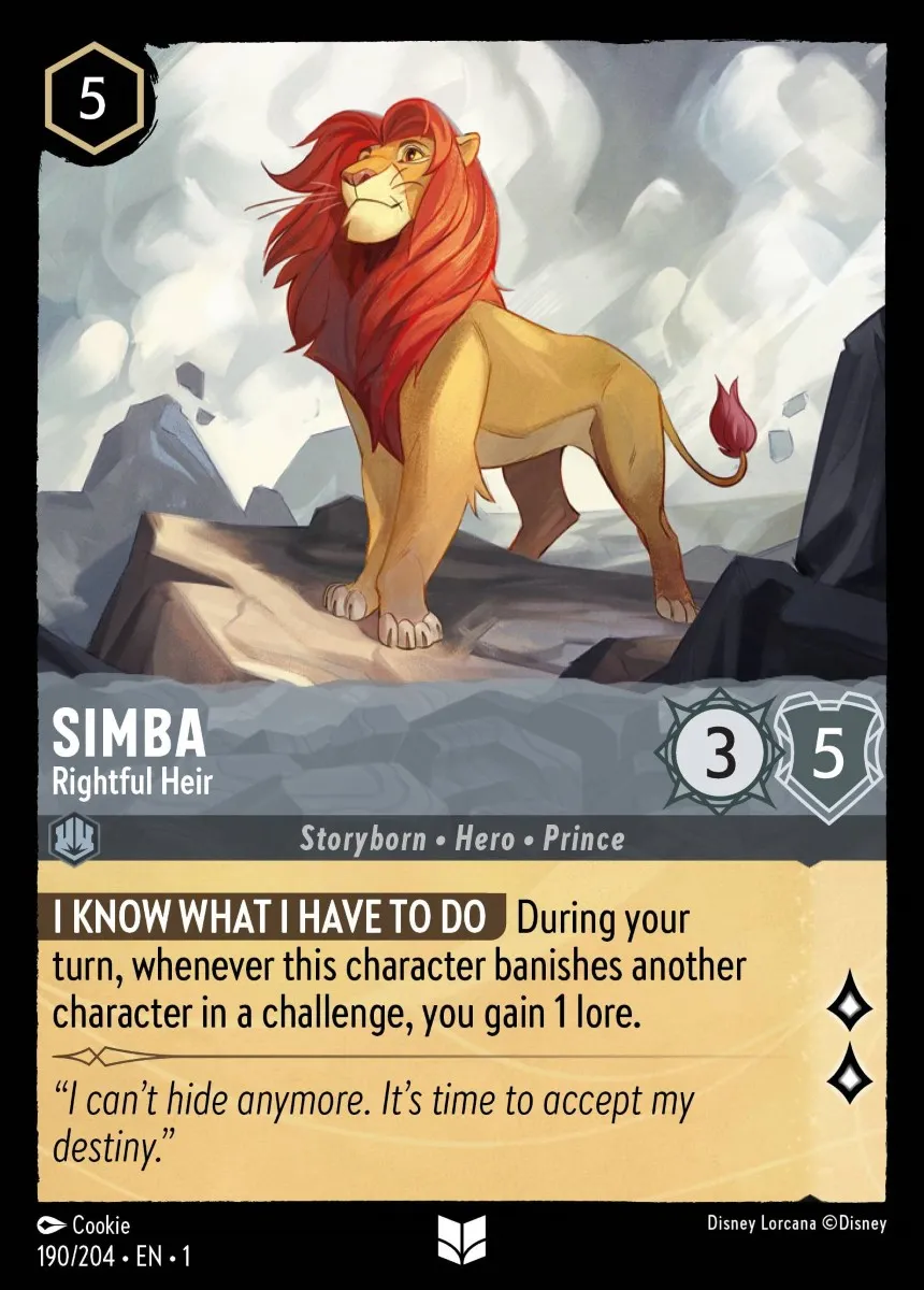 Simba - Rightful Heir · The First Chapter 190/204
