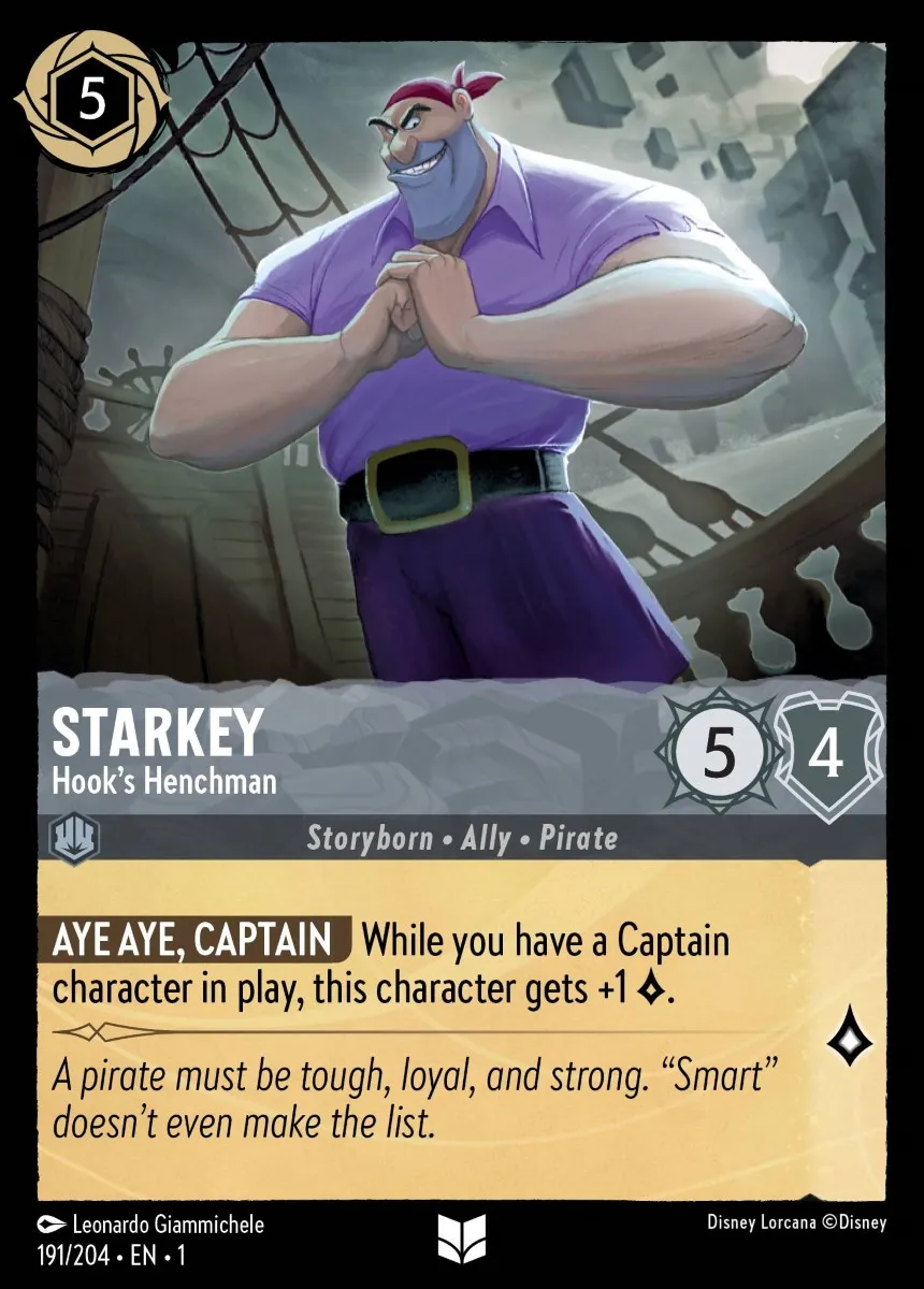 Starkey - Hook's Henchman · The First Chapter 191/204