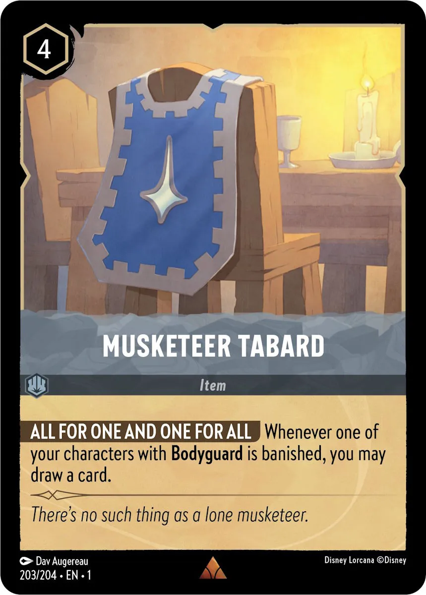 Musketeer Tabard · The First Chapter 203/204