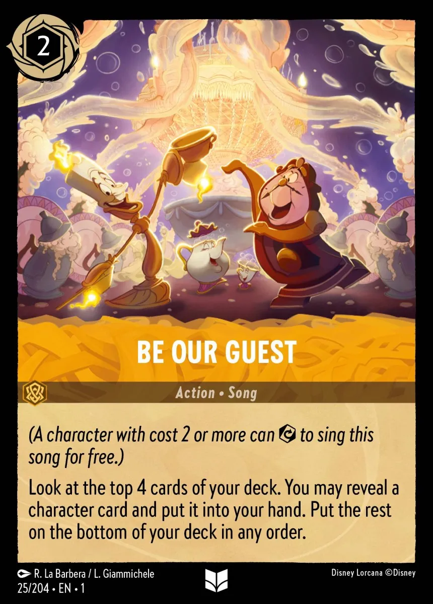 Be Our Guest · The First Chapter 25/204