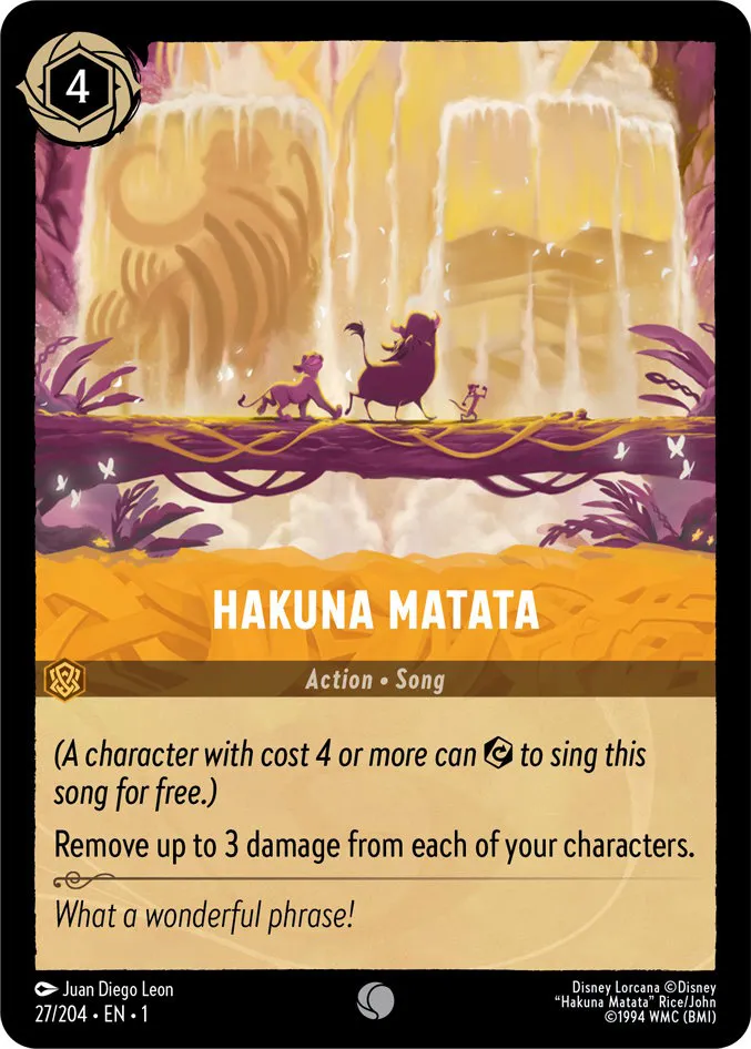 Hakuna Matata · The First Chapter 27/204