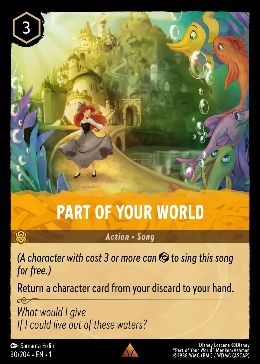 Part of Your World · The First Chapter 30/204