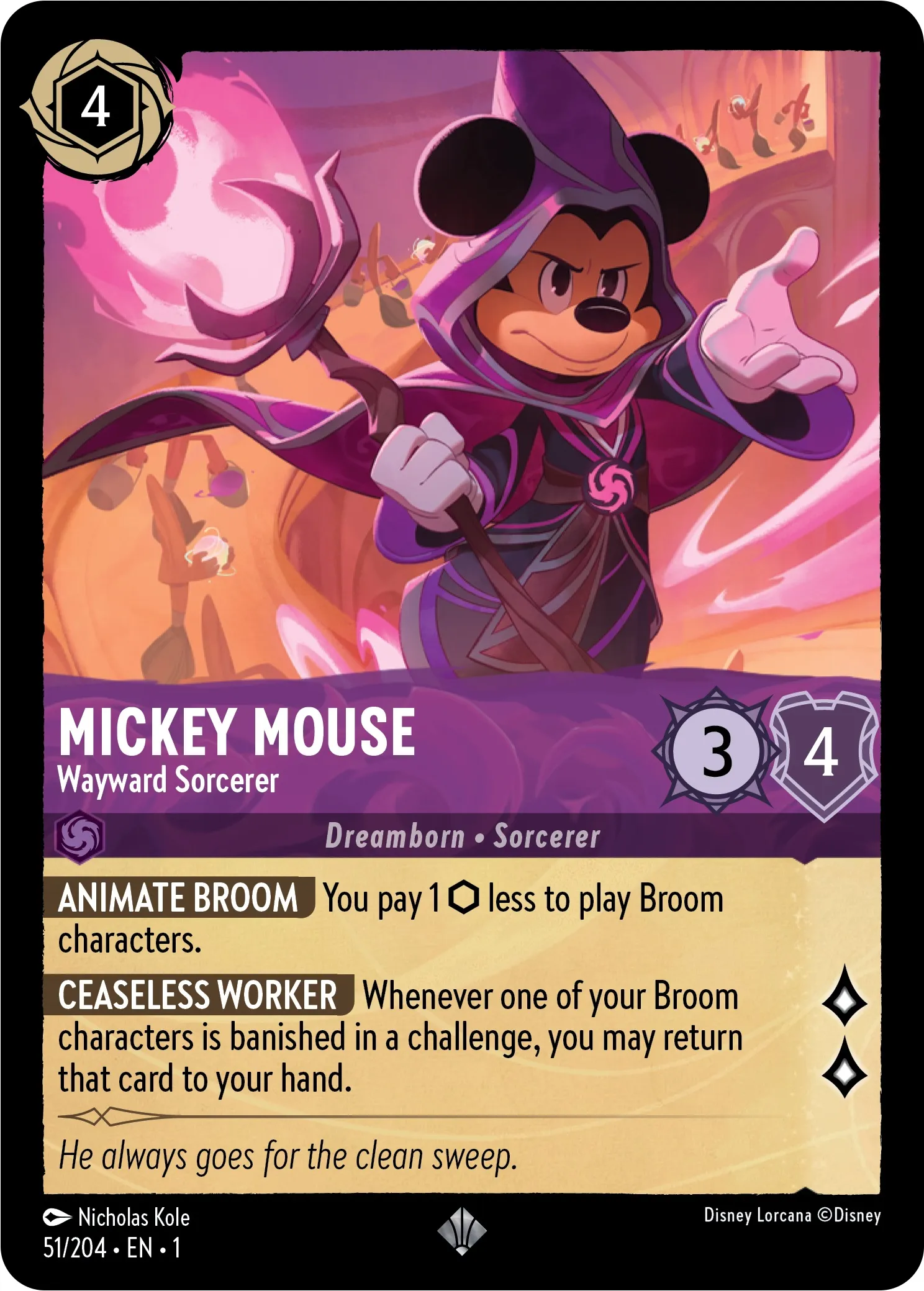 Mickey Mouse - Wayward Sorcerer · The First Chapter 51/204