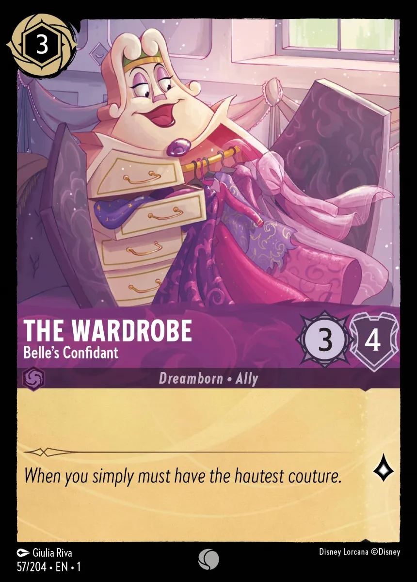 The Wardrobe - Belle's Confidant · The First Chapter 57/204