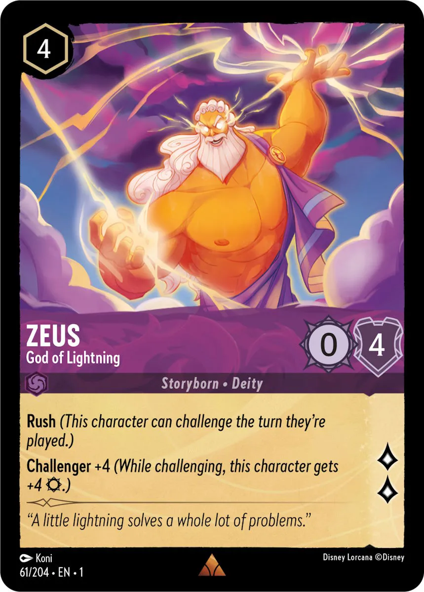 Zeus - God of Lightning · The First Chapter 61/204