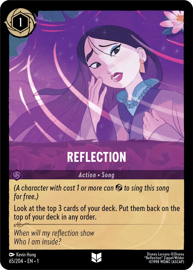 Reflection · The First Chapter 65/204