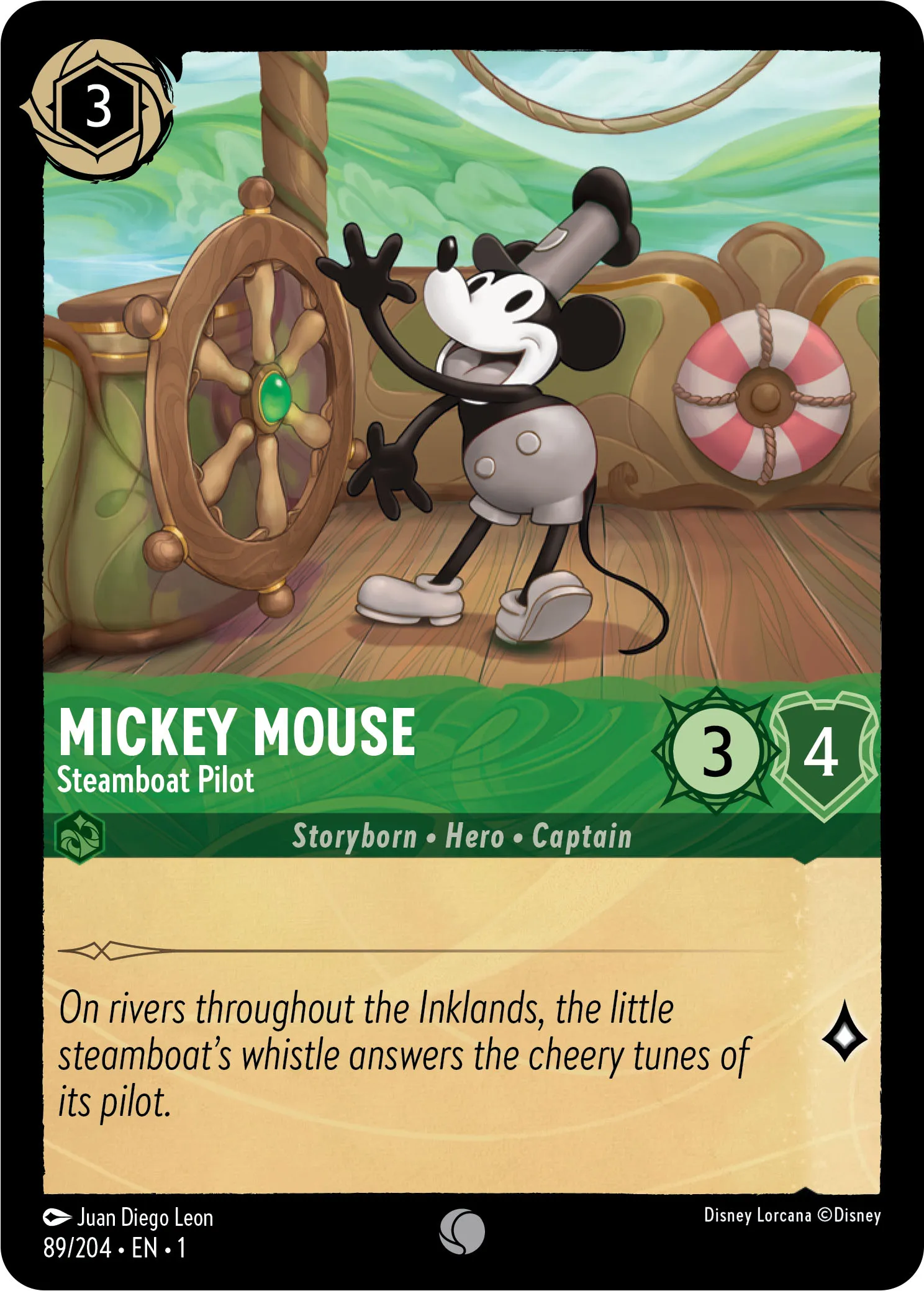 Mickey Mouse - Steamboat Pilot · The First Chapter 89/204