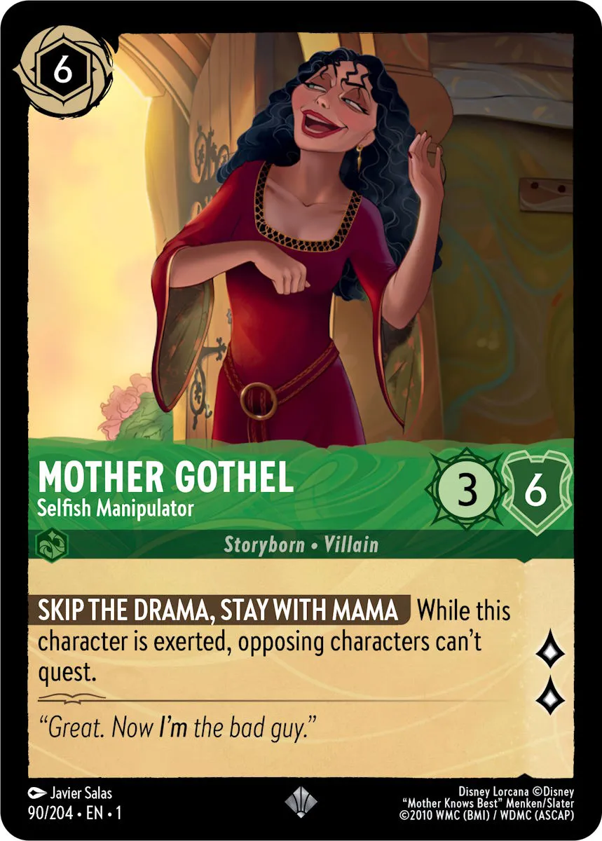 Mother Gothel - Selfish Manipulator · The First Chapter 90/204