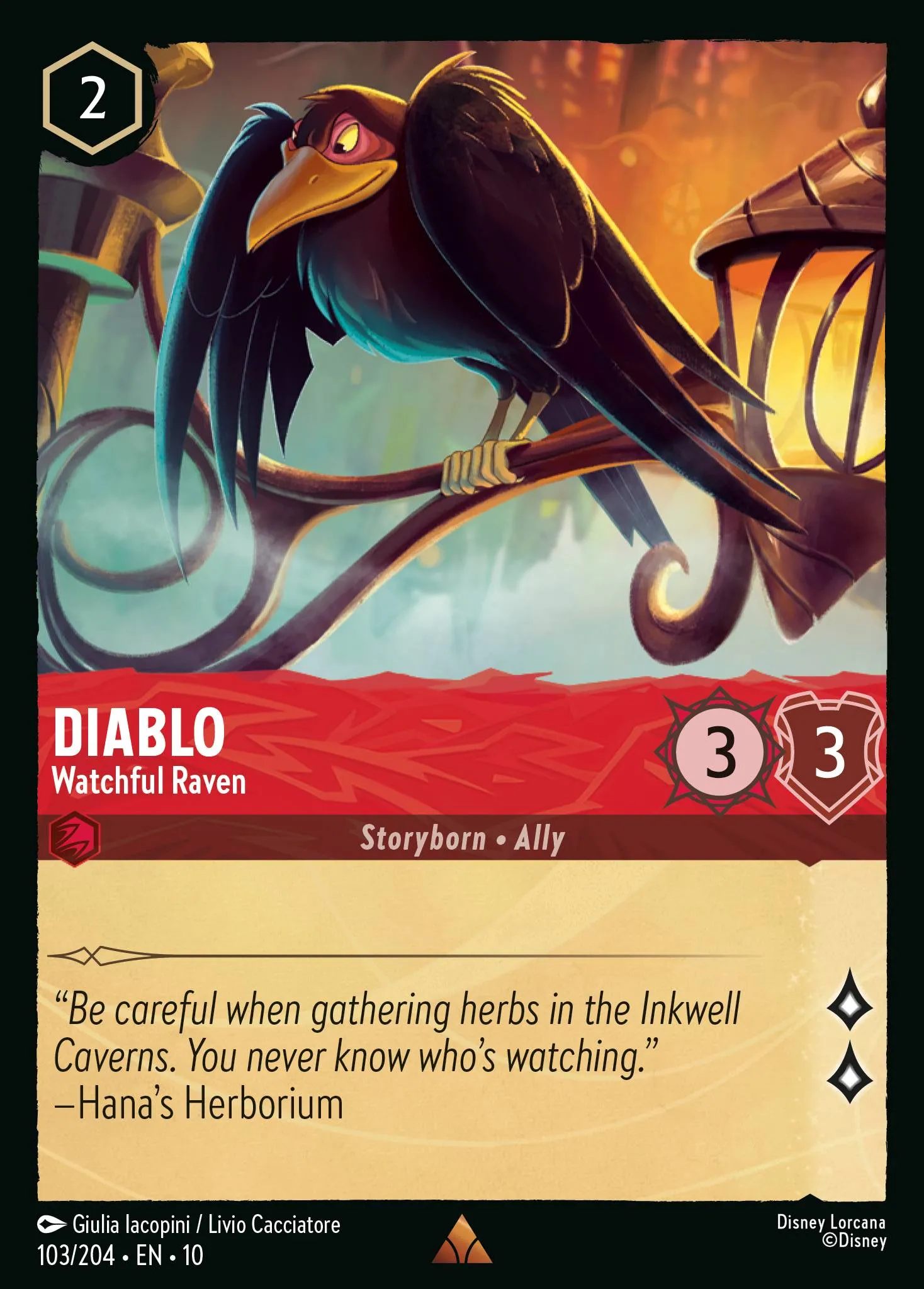 Diablo - Watchful Raven · Whispers in the Well 103/224