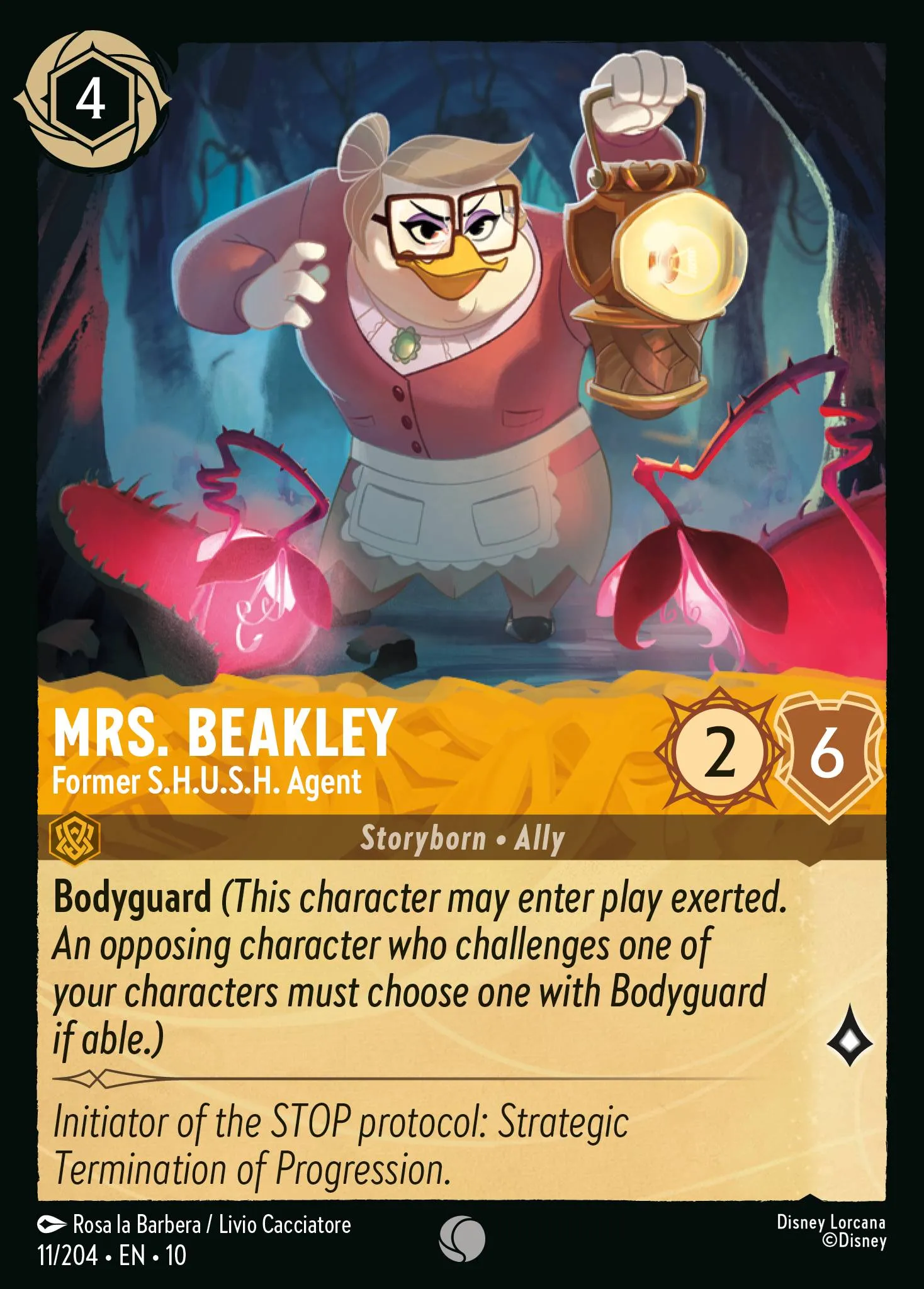 Mrs. Beakley - Former S.H.U.S.H. Agent · Whispers in the Well 11/224