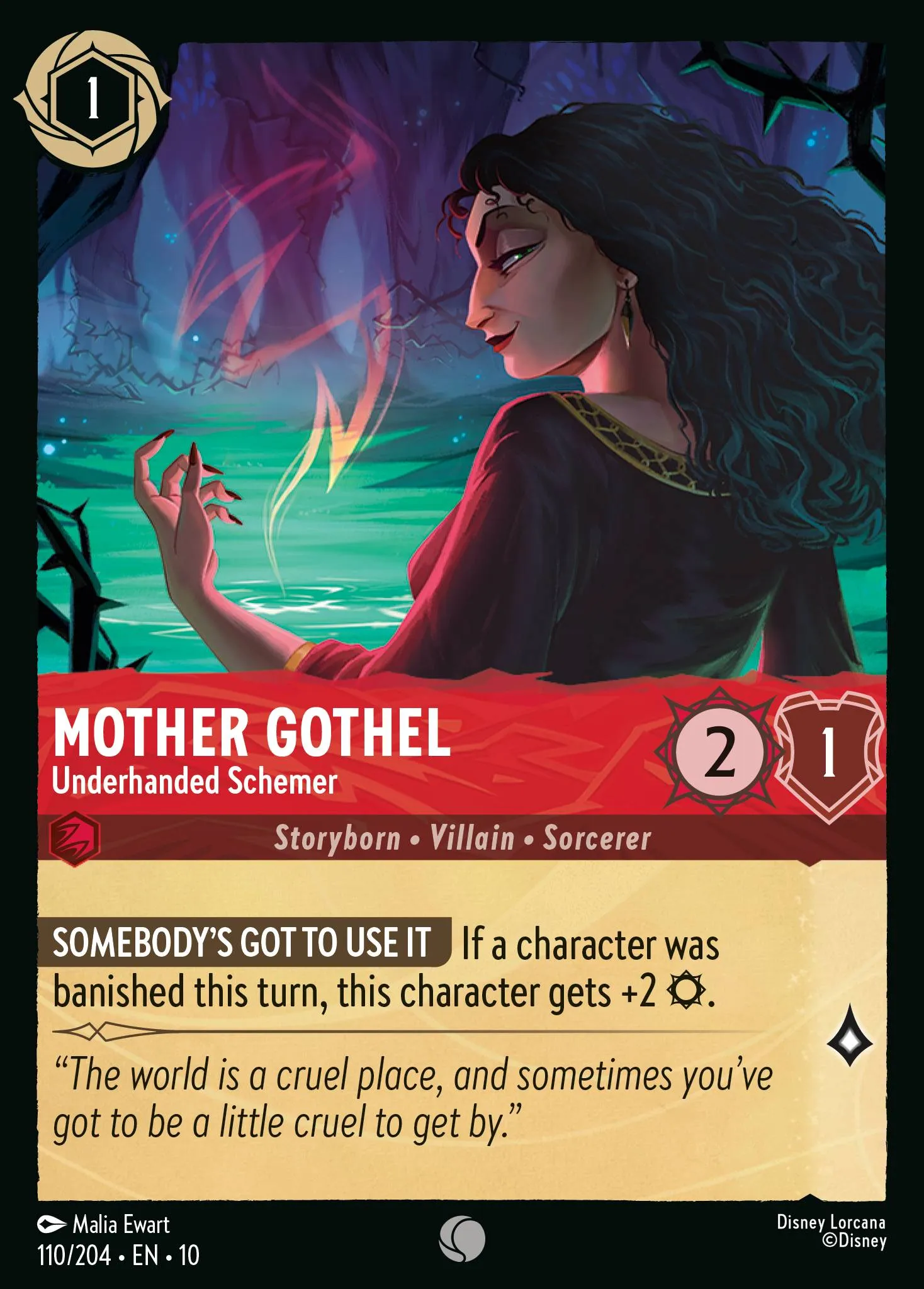 Mother Gothel - Underhanded Schemer · Whispers in the Well 110/224