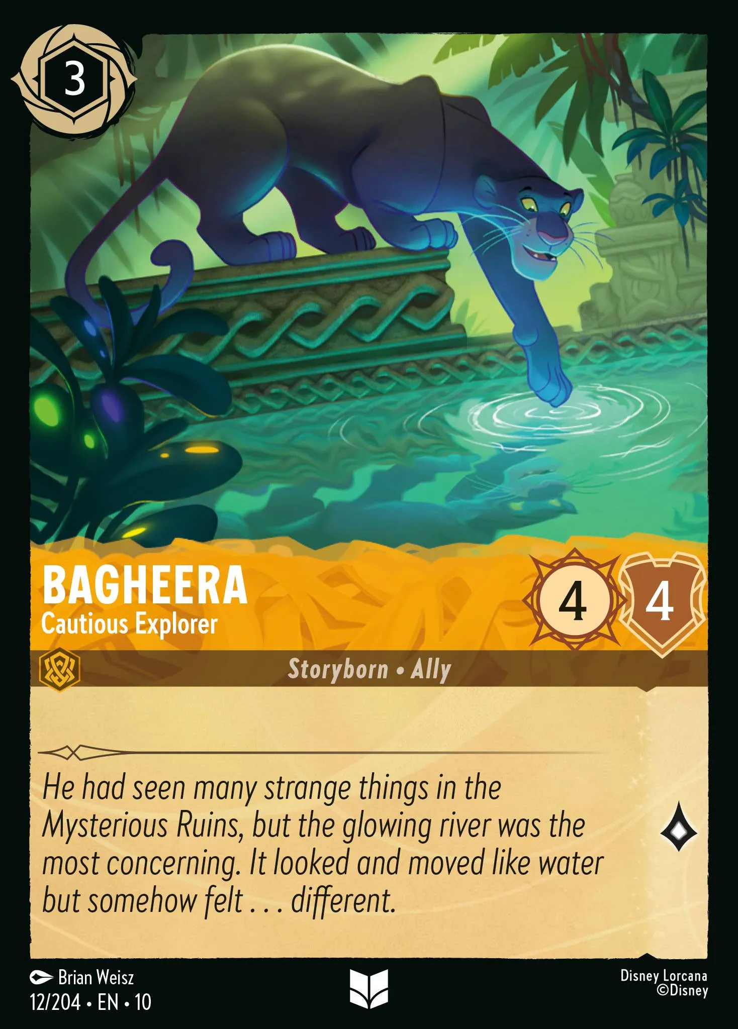 Bagheera - Cautious Explorer · Whispers in the Well 12/224