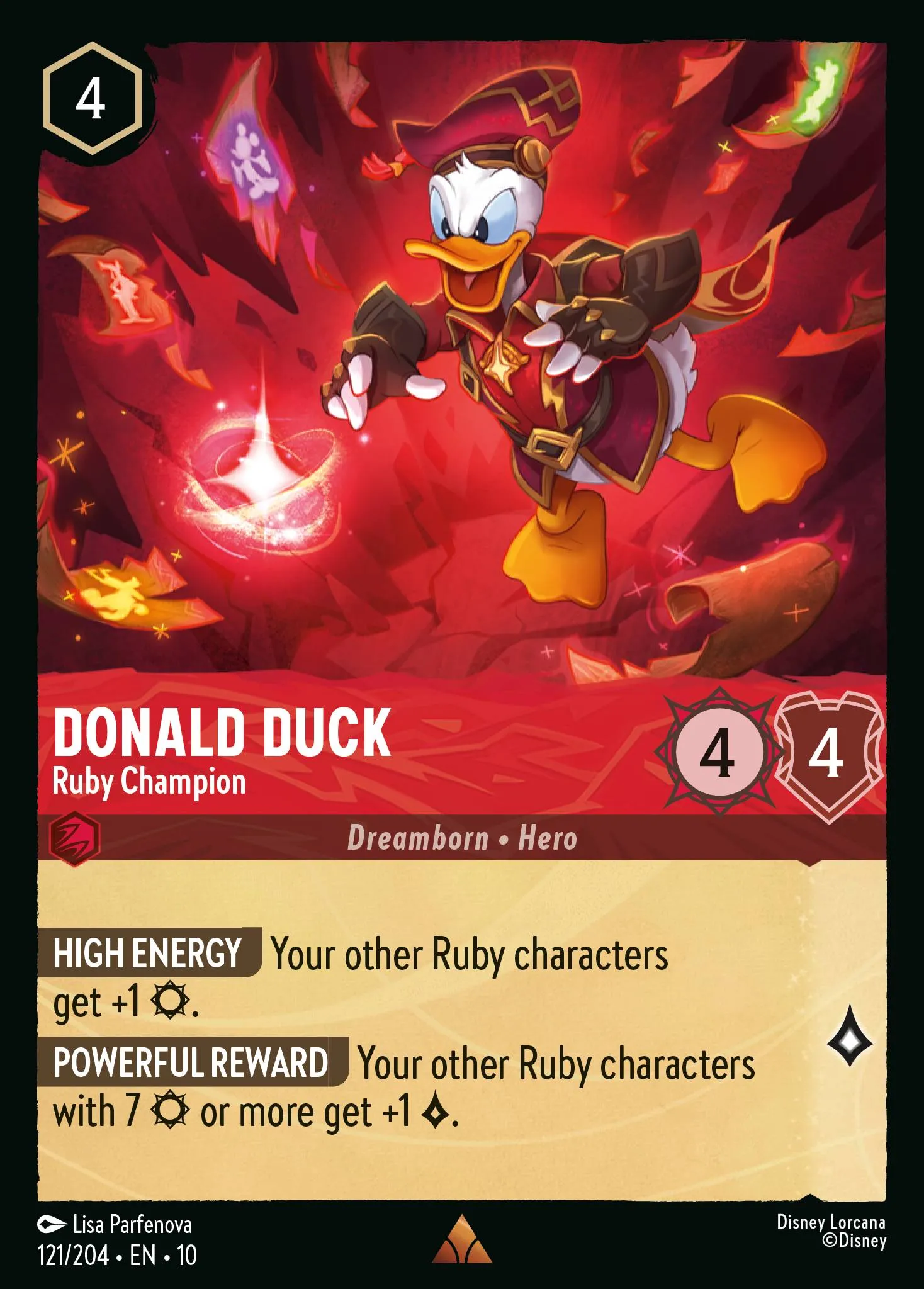Donald Duck - Ruby Champion · Whispers in the Well 121/224