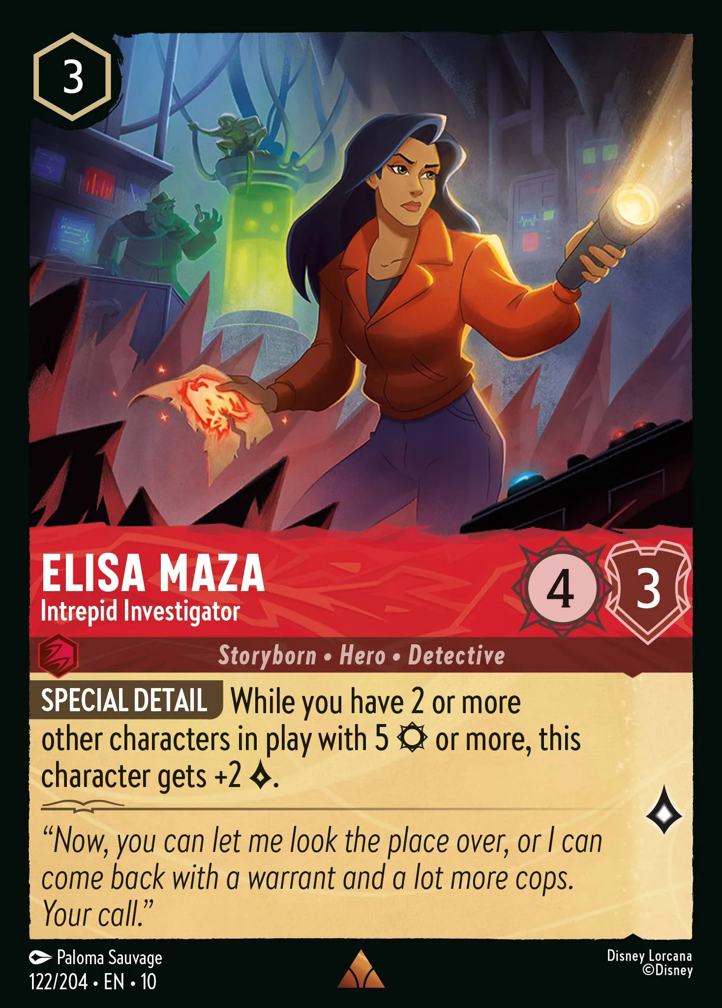 Elisa Maza - Intrepid Investigator · Whispers in the Well 122/224