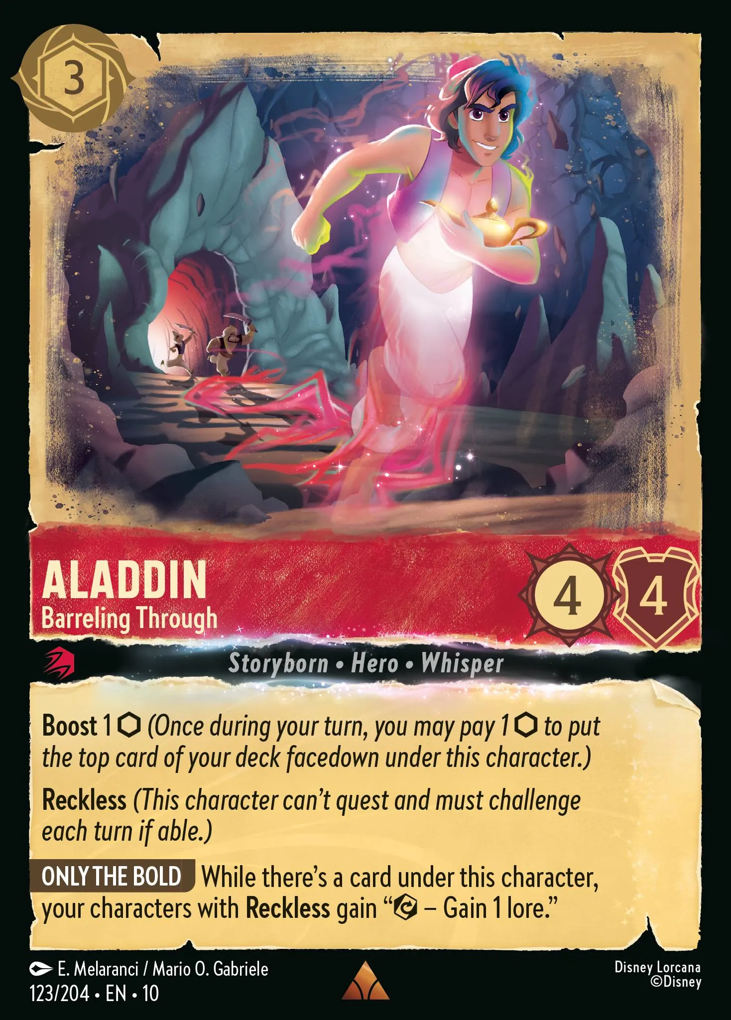 Aladdin - Barreling Through · Whispers in the Well 123/224