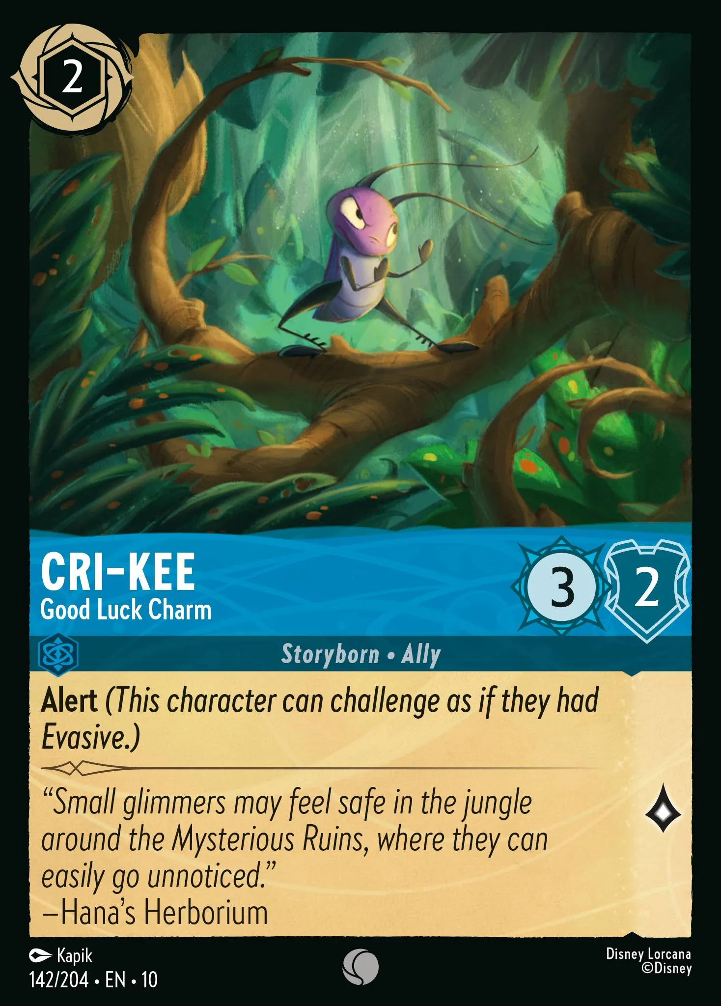 Cri-Kee - Good Luck Charm · Whispers in the Well 142/224
