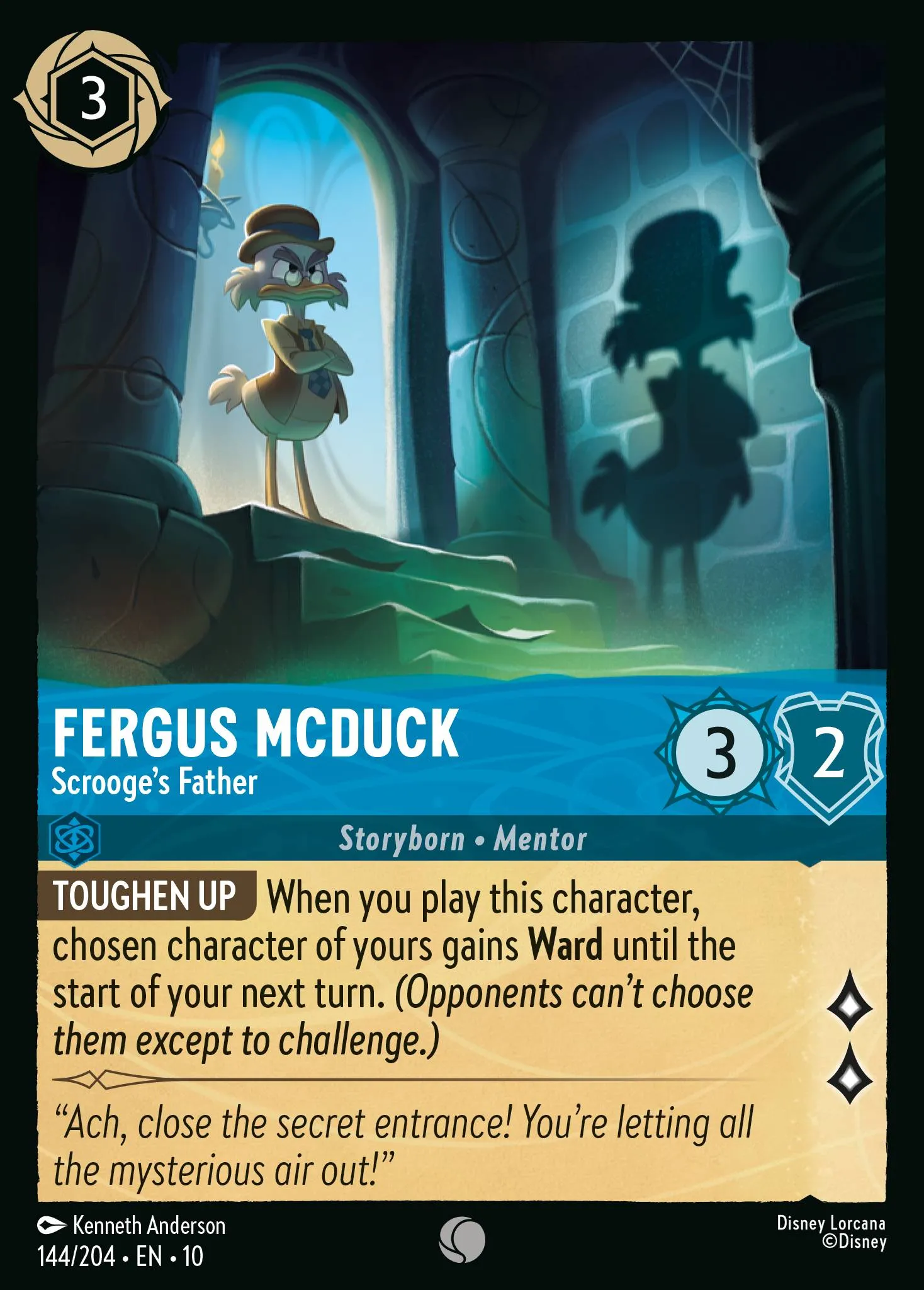Fergus McDuck - Scrooge's Father · Whispers in the Well 144/224