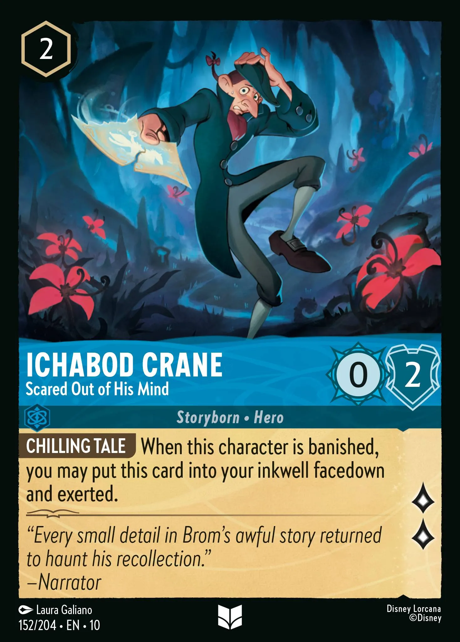 Ichabod Crane - Scared Out of His Mind · Whispers in the Well 152/224