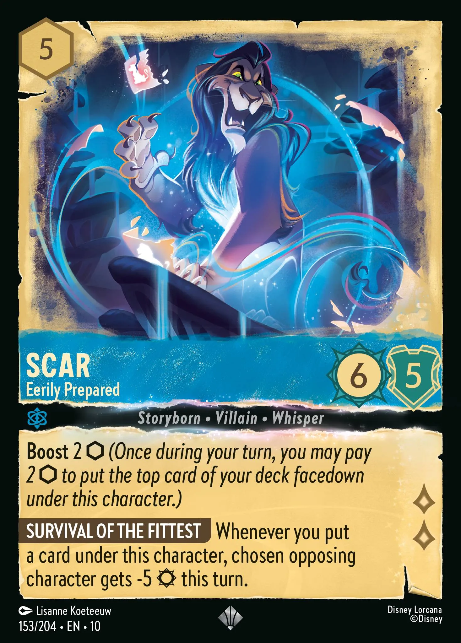 Scar - Eerily Prepared · Whispers in the Well 153/224