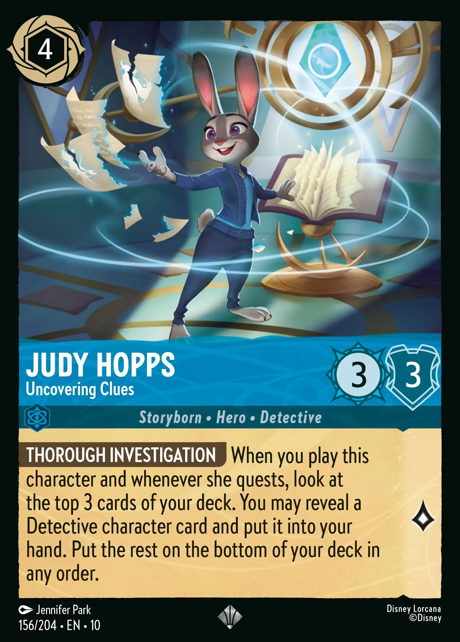 Judy Hopps - Uncovering Clues · Whispers in the Well 156/224