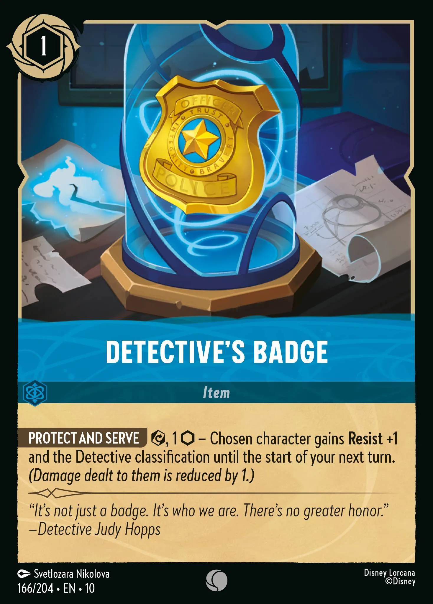 Detective's Badge · Whispers in the Well 166/224