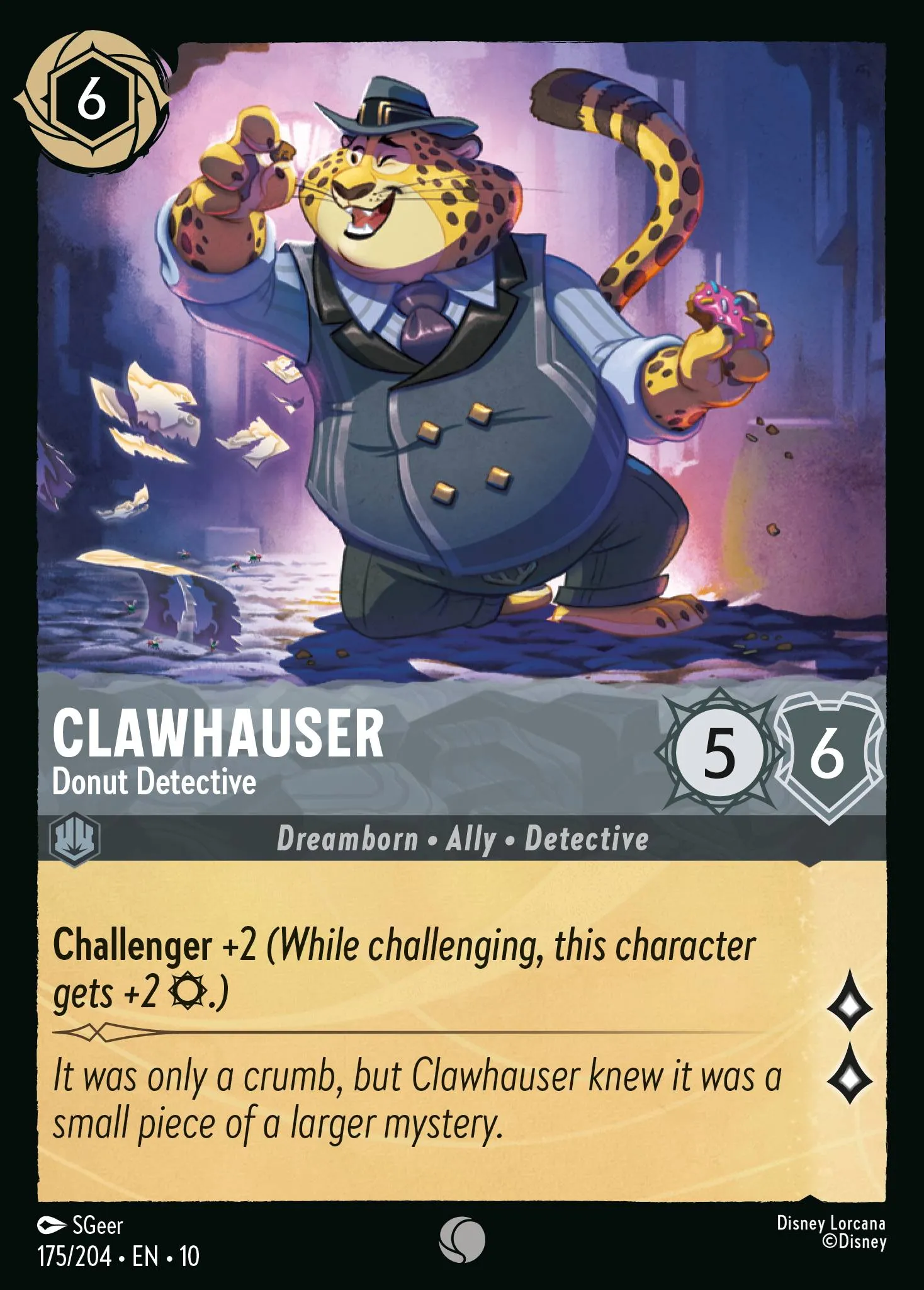 Clawhauser - Donut Detective · Whispers in the Well 175/224