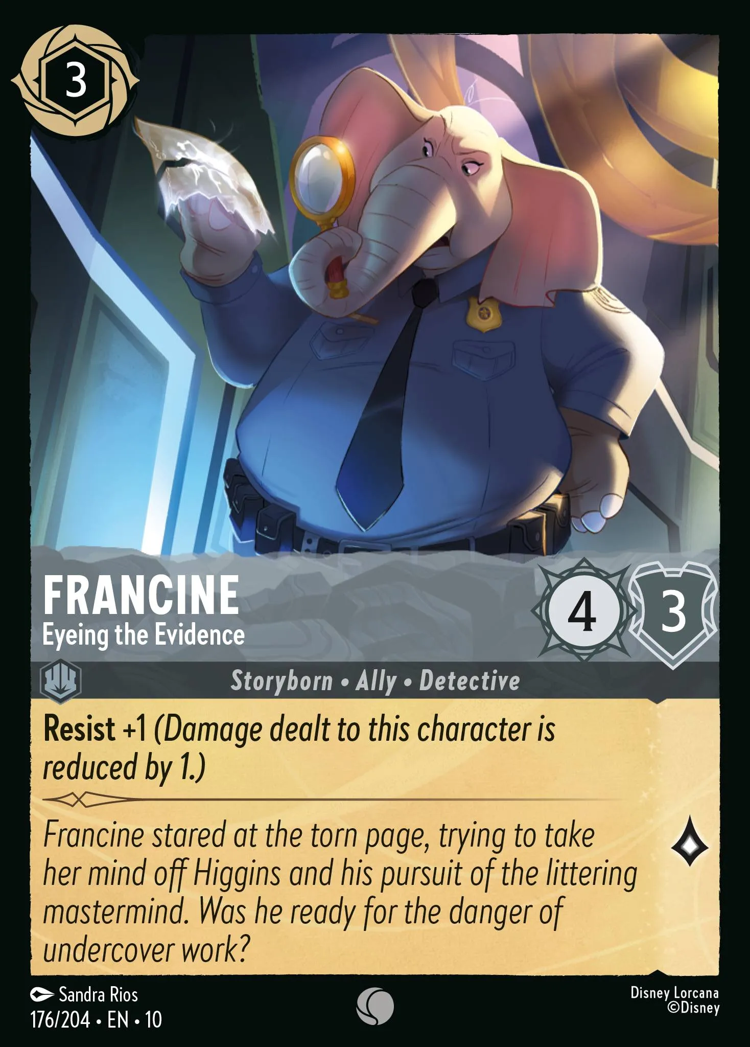 Francine - Eyeing the Evidence · Whispers in the Well 176/224
