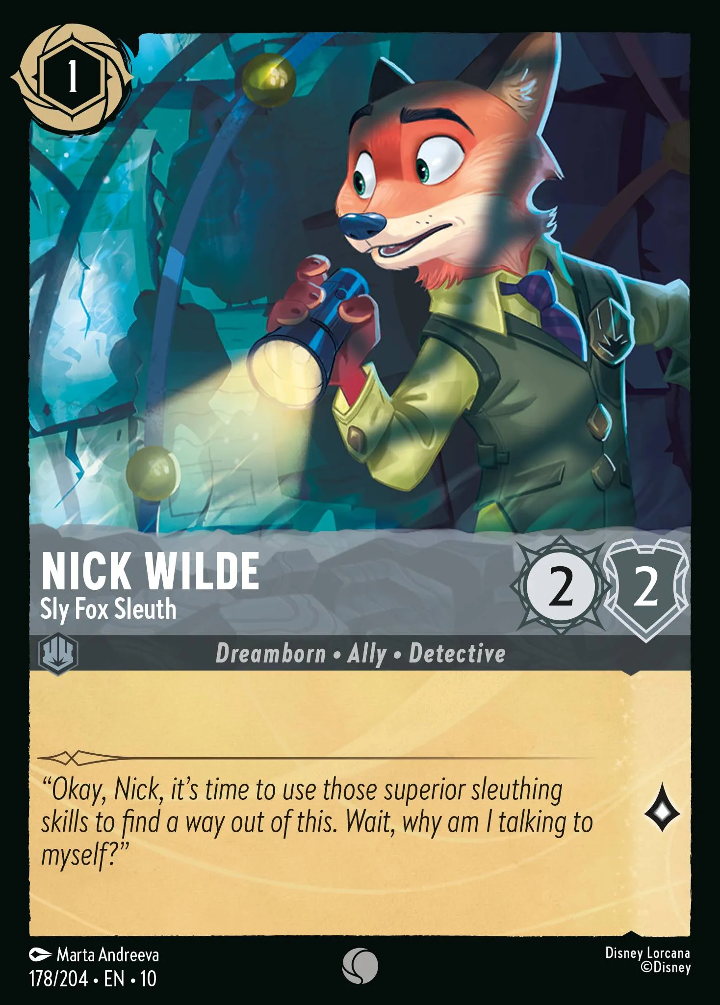 Nick Wilde - Sly Fox Sleuth · Whispers in the Well 178/224