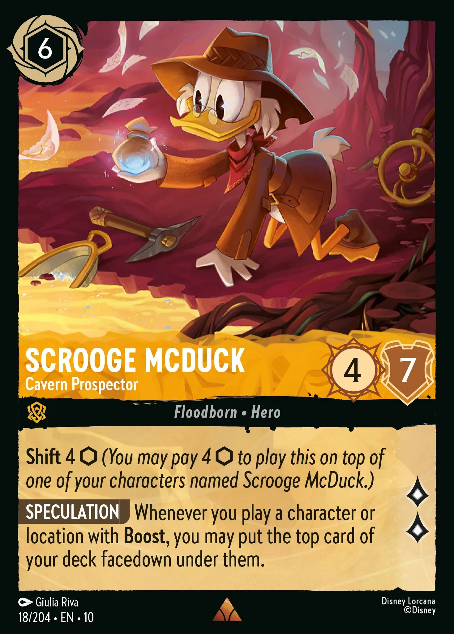 Scrooge McDuck - Cavern Prospector · Whispers in the Well 18/224