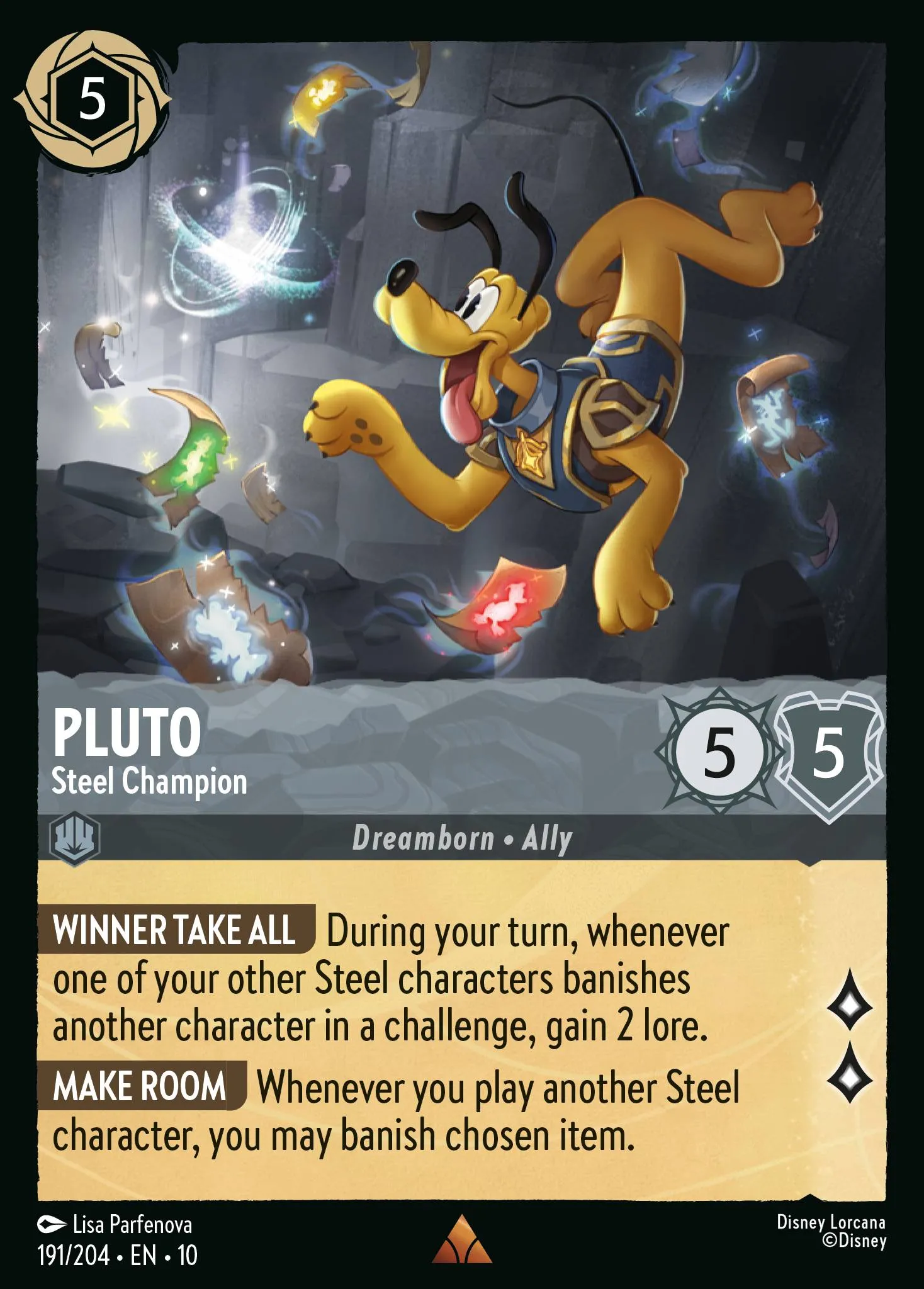 Pluto - Steel Champion · Whispers in the Well 191/224