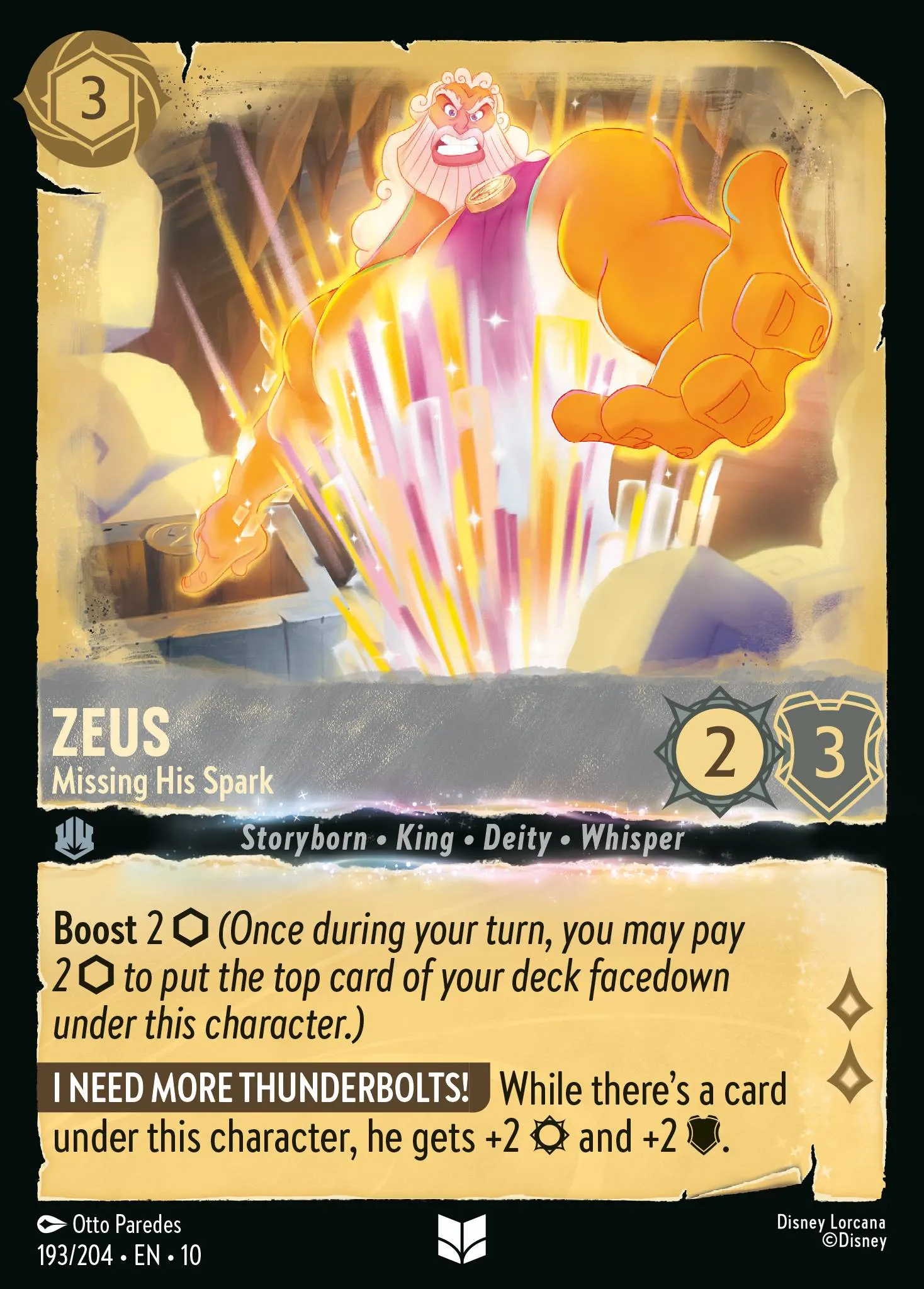 Zeus - Missing His Spark · Whispers in the Well 193/224