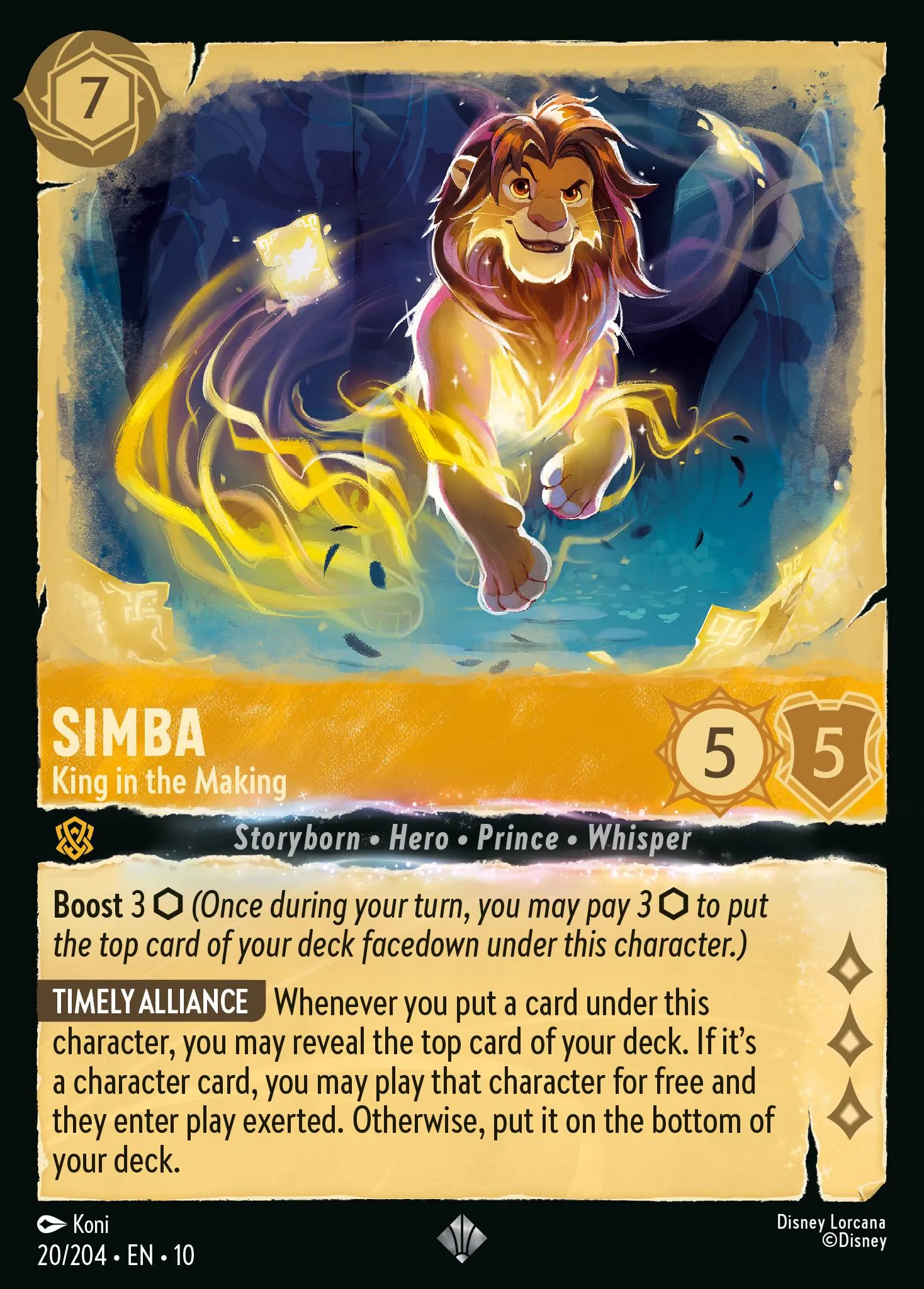 Simba - King in the Making · Whispers in the Well 20/224