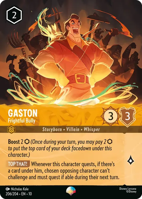 Gaston - Frightful Bully · Whispers in the Well 206/224
