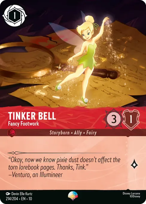 Tinker Bell - Fancy Footwork · Whispers in the Well 214/224