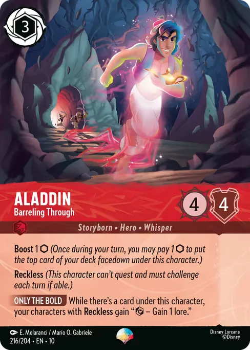 Aladdin - Barreling Through · Whispers in the Well 216/224