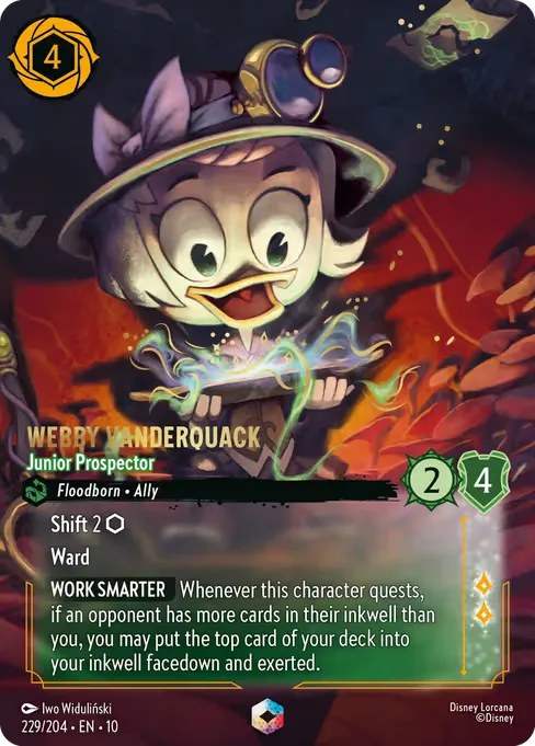 Webby Vanderquack - Junior Prospector · Whispers in the Well 229/224
