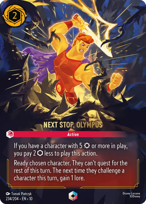 Next Stop, Olympus · Whispers in the Well 234/224