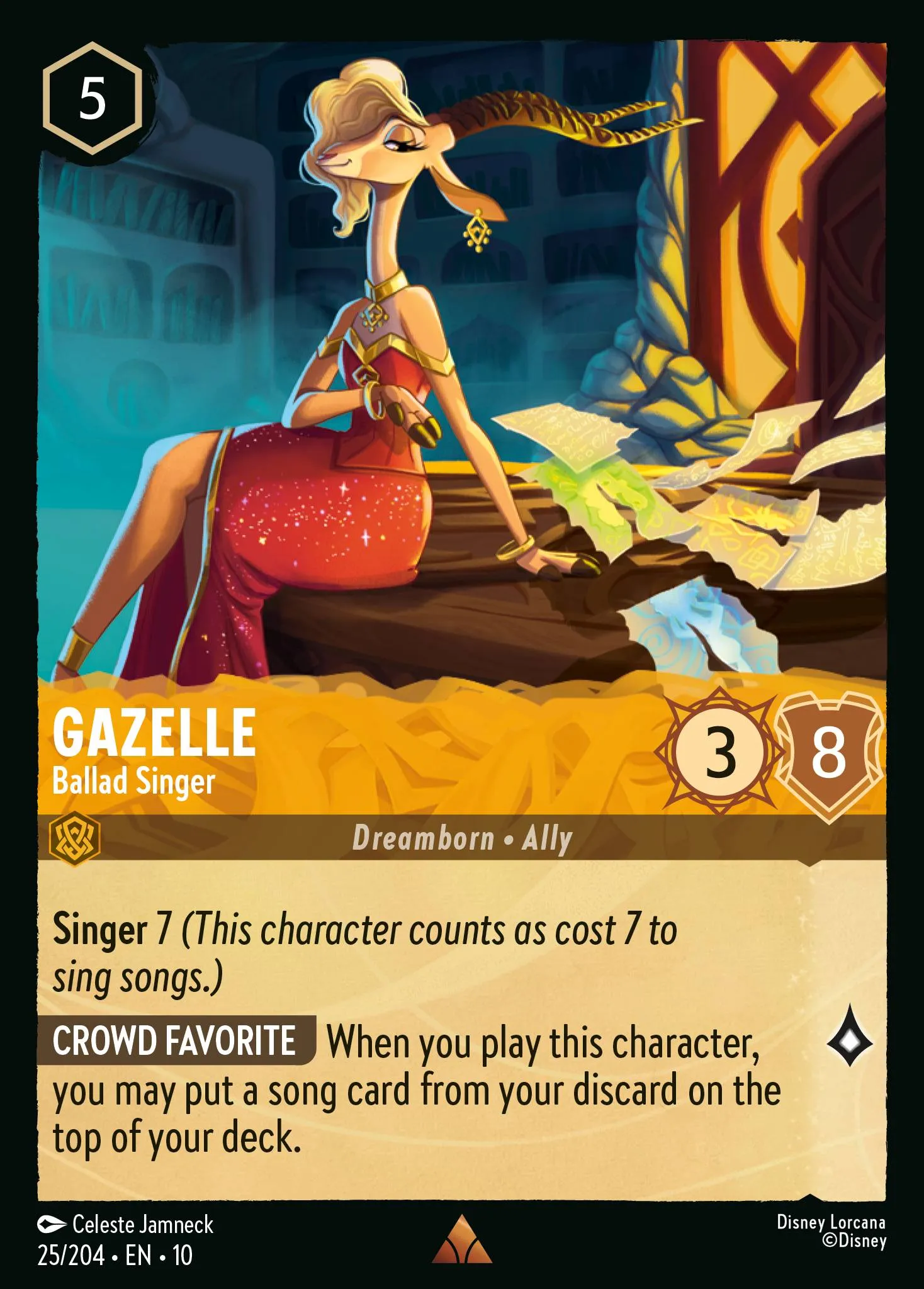 Gazelle - Ballad Singer · Whispers in the Well 25/224