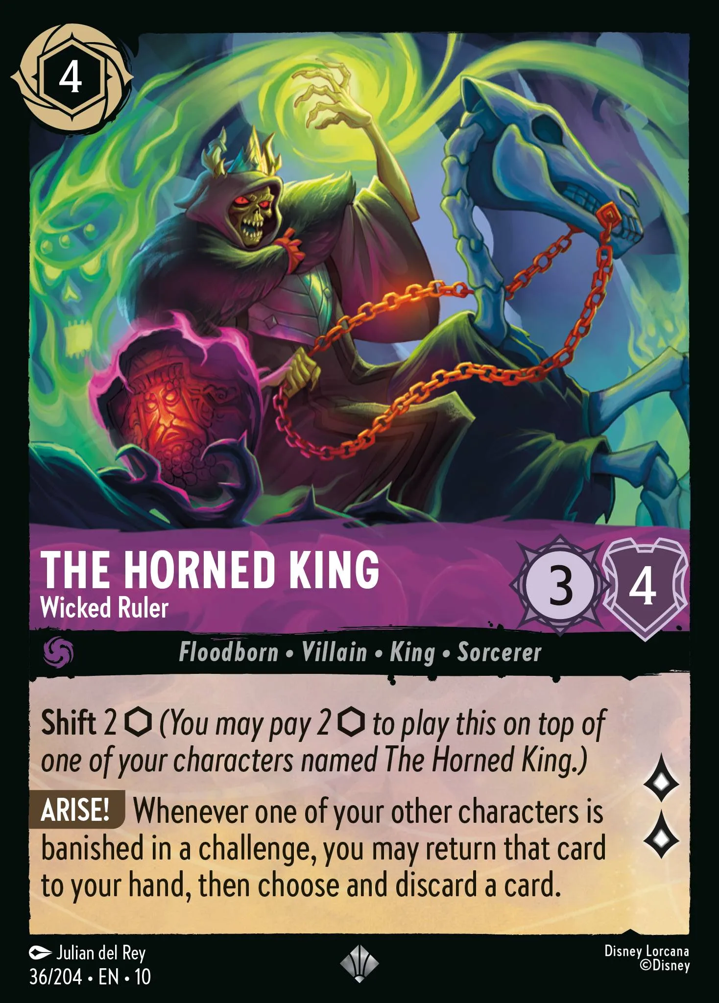 The Horned King - Wicked Ruler · Whispers in the Well 36/224
