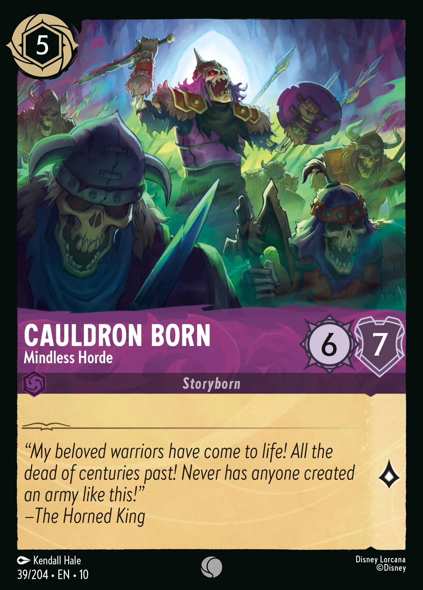 Cauldron Born - Mindless Horde · Whispers in the Well 39/224