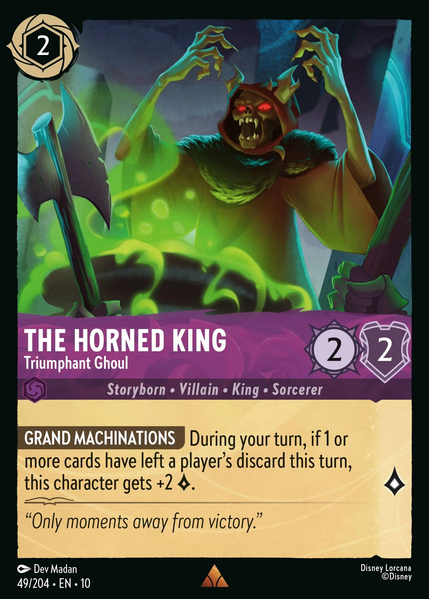 The Horned King - Triumphant Ghoul · Whispers in the Well 49/224