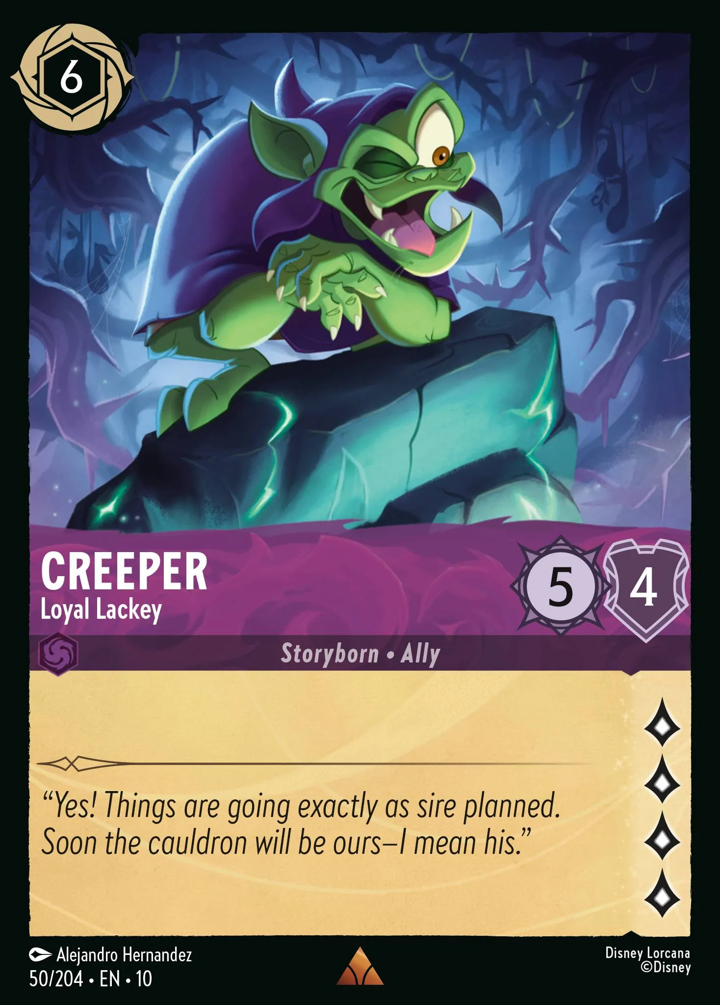 Creeper - Loyal Lackey · Whispers in the Well 50/224
