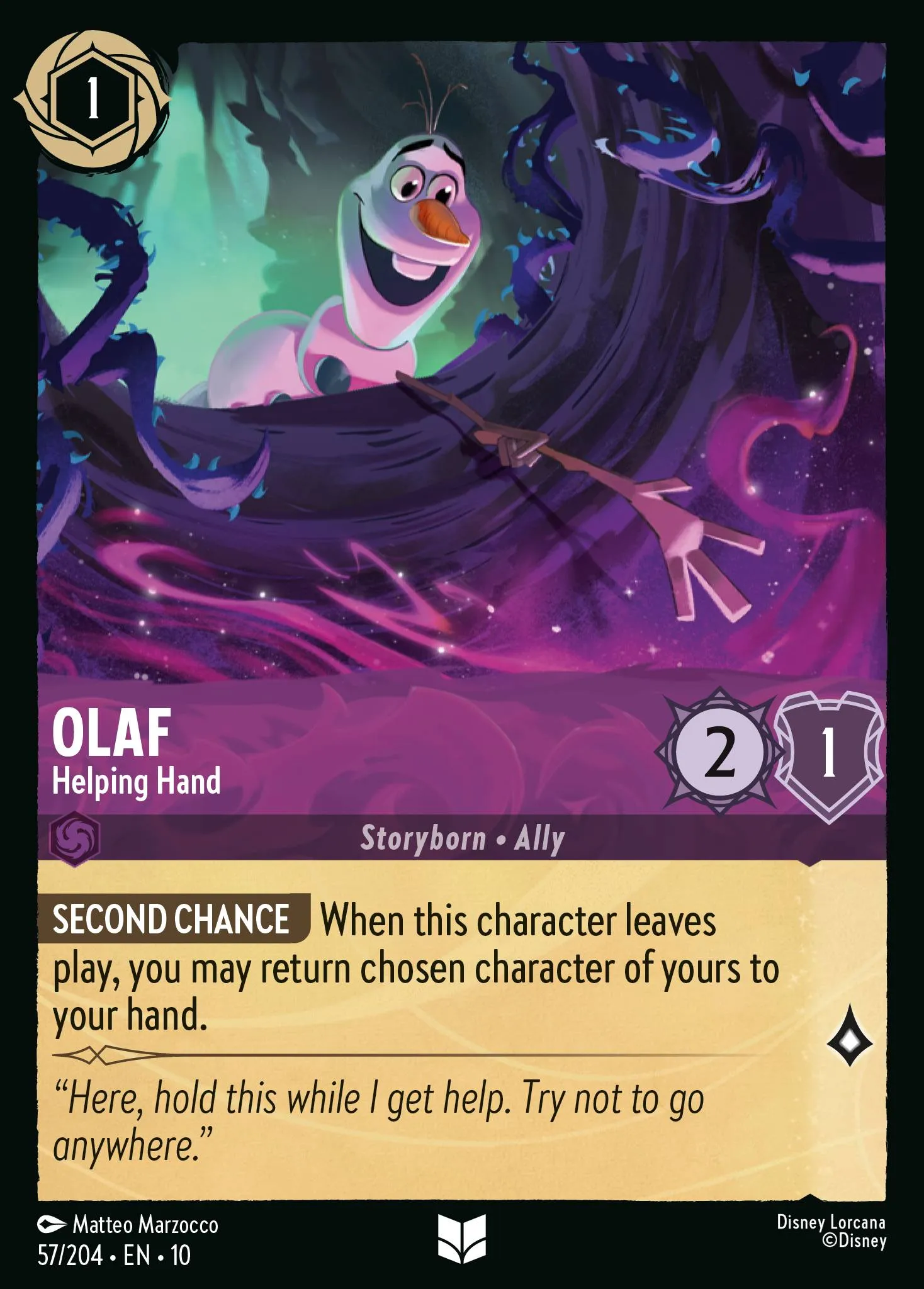 Olaf - Helping Hand · Whispers in the Well 57/224
