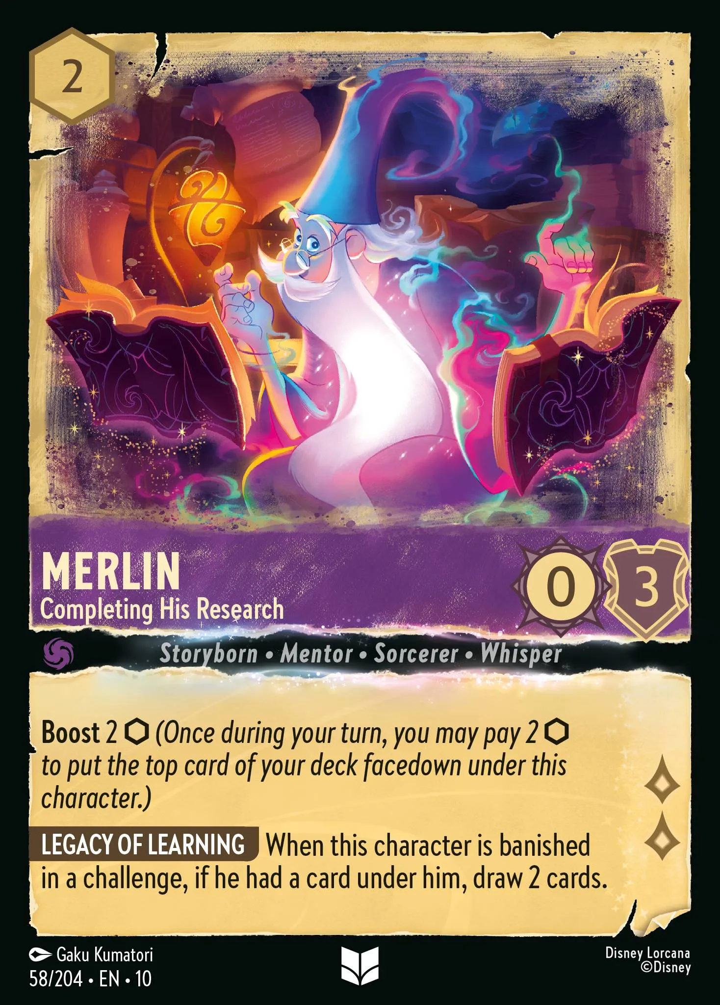 Merlin - Completing His Research · Whispers in the Well 58/224
