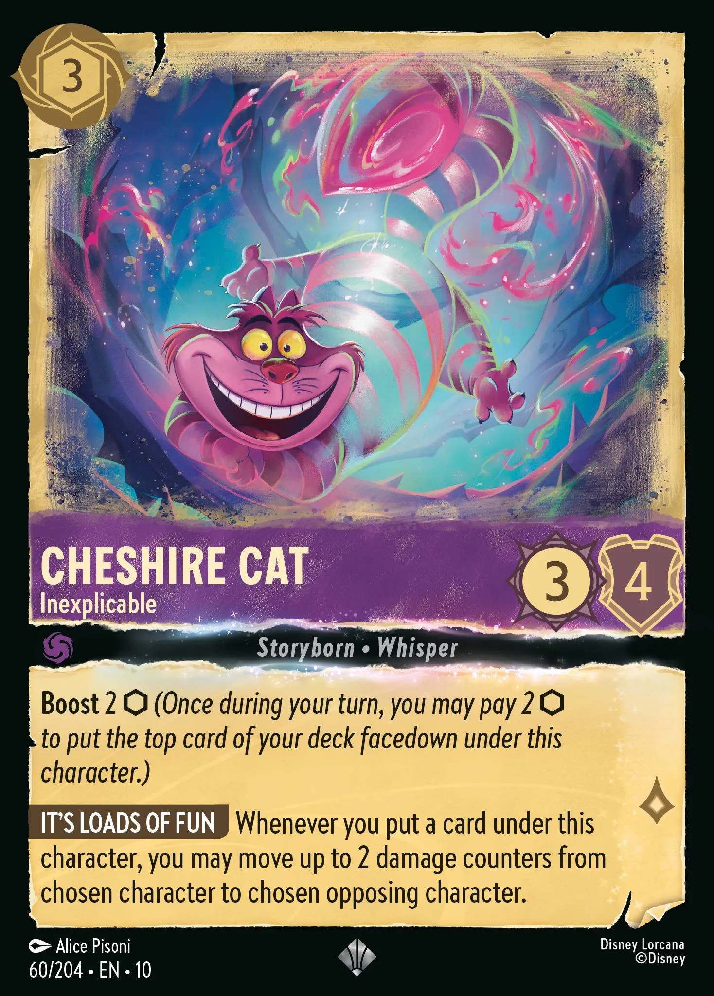 Cheshire Cat - Inexplicable · Whispers in the Well 60/224