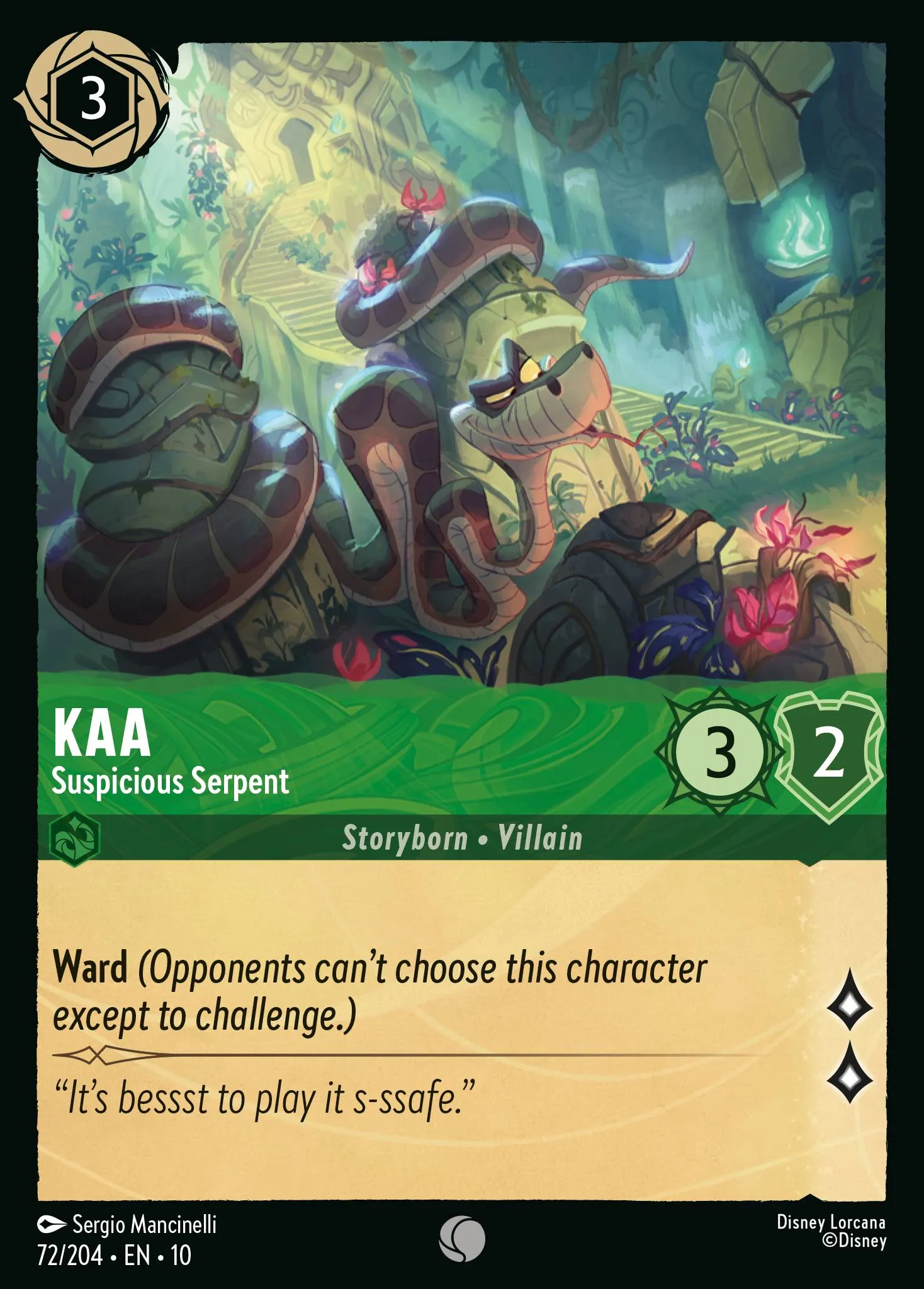Kaa - Suspicious Serpent · Whispers in the Well 72/224